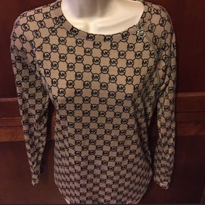 Michael Kors top zip top